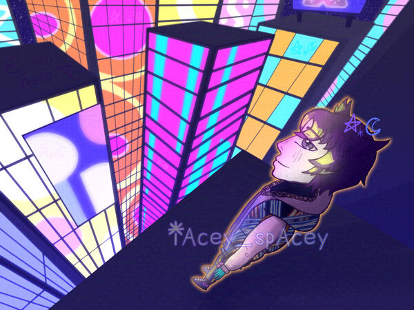 Epsilon in night city Epsilon in night city